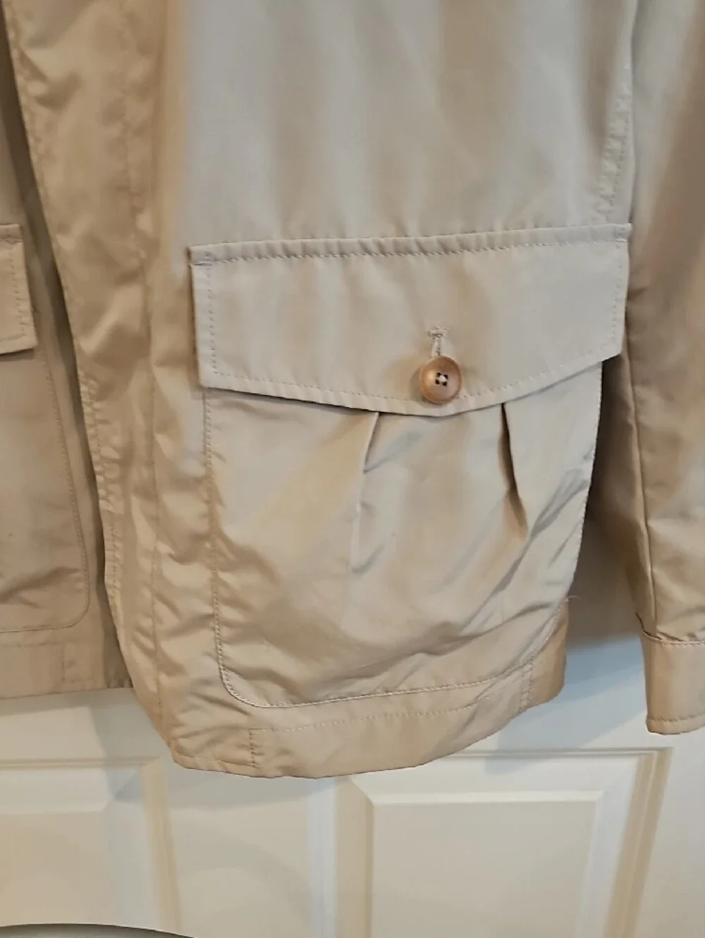 Banana Republic Beige Men's Field Jacket XL